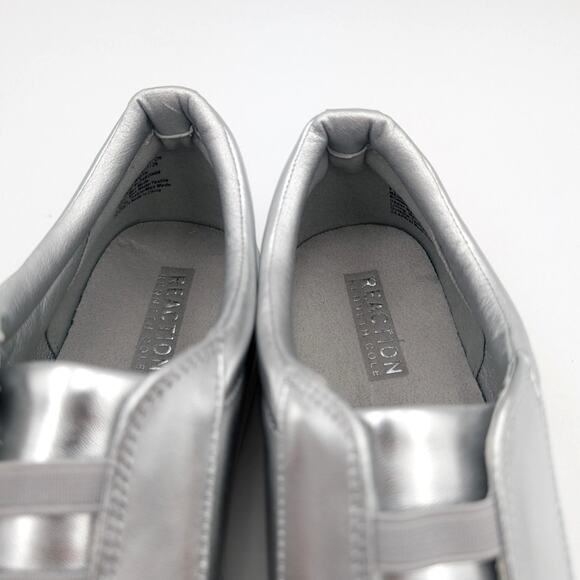 Reaction Kenneth Cole Bonnie Metallic Slip-On Sneaker Women's Size US9.5 EU40.5 - Picture 10 of 12